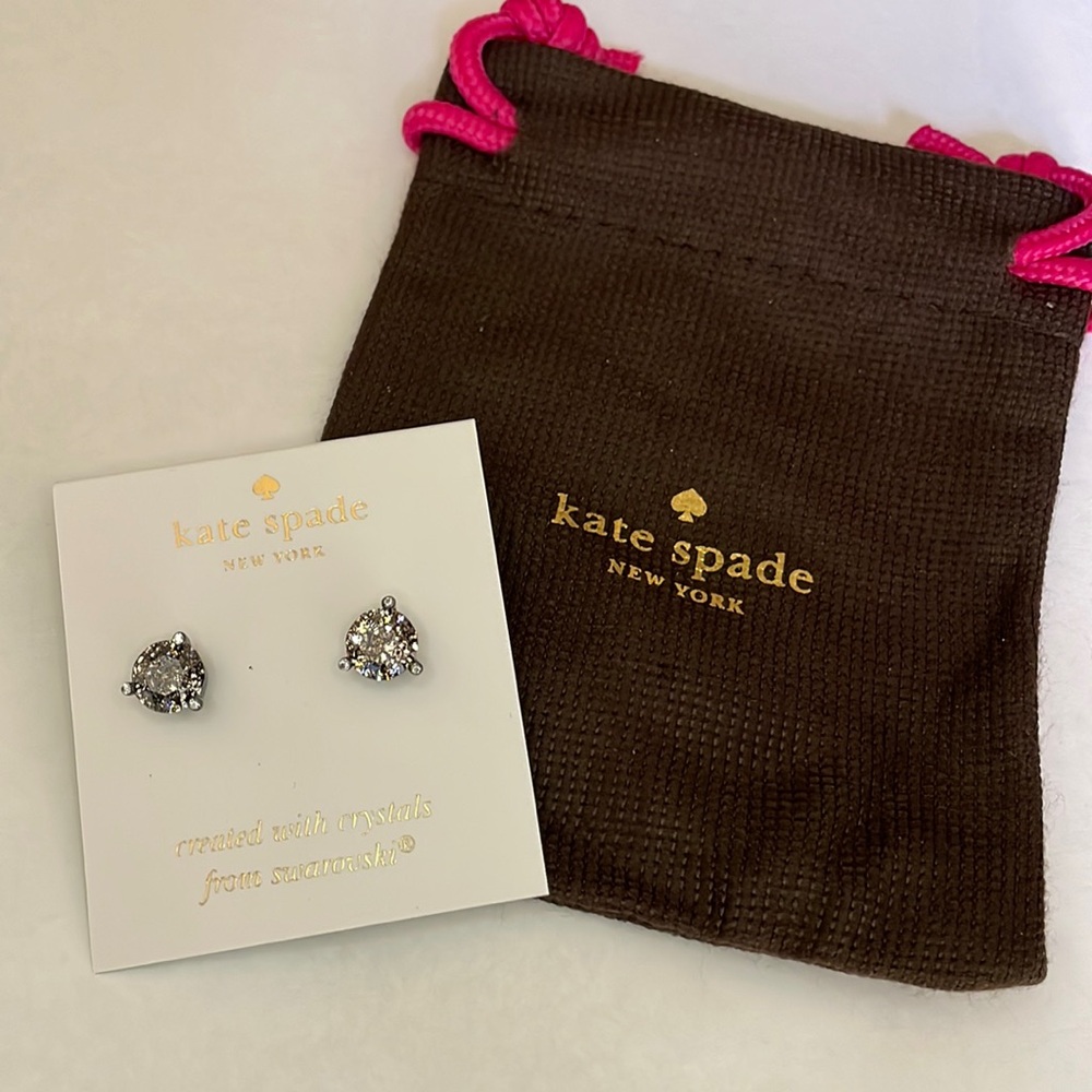 Kate Spade Black Stud Earrings